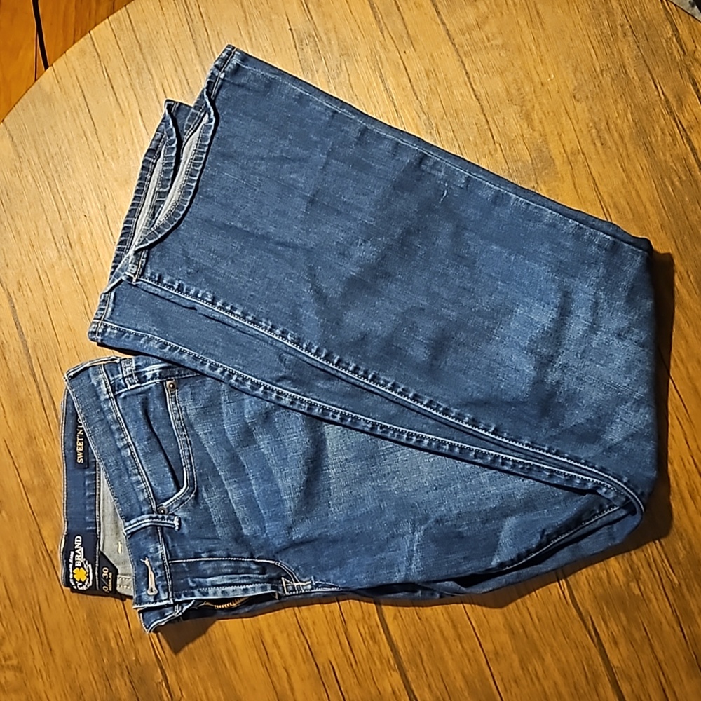 Lucky Brand Sweet and Low Mid-Rise Boot Cut Jeans size 10